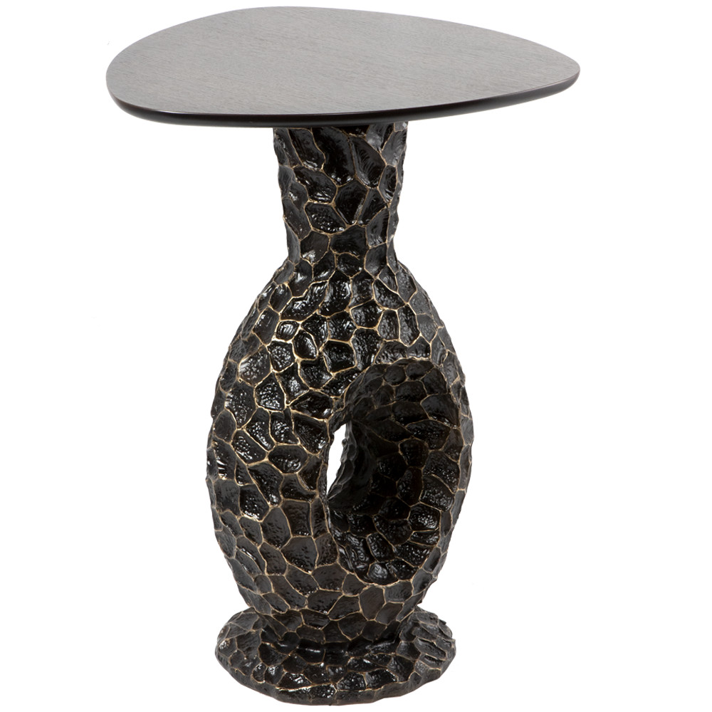 17002 Декоративный столик Лидион Амбер Графит BOGACHO 4627174557220 - Вид №3