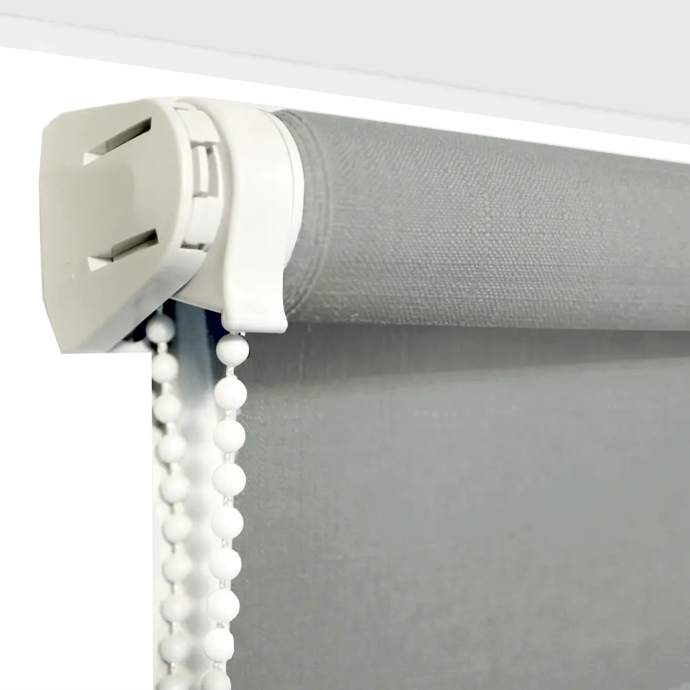 Штора рулонная Inspire Шантунг 100x160 см серая 82024614 STLM-2001015 - Вид №1