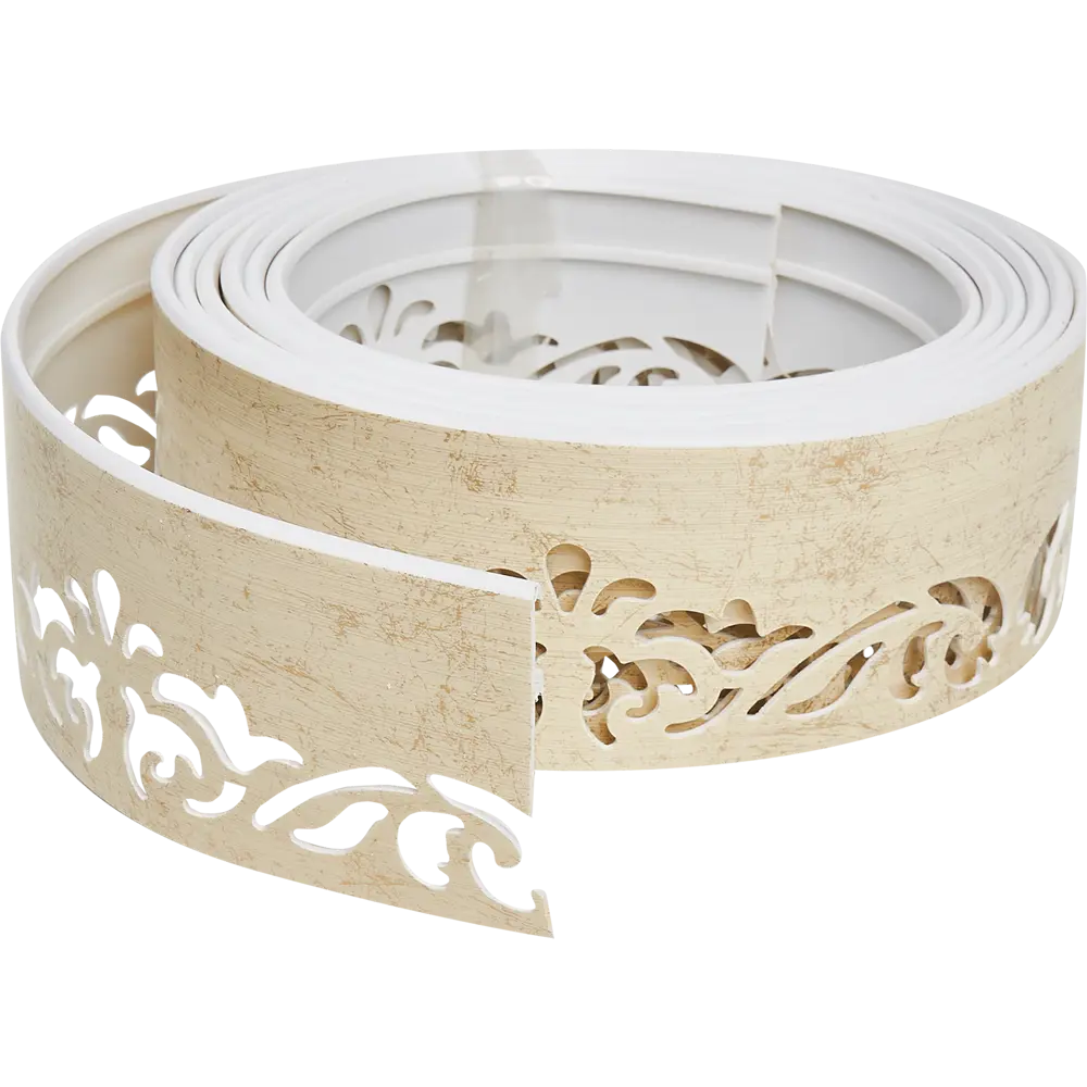 Бленда Domlegrand Лиана пластик 3.5 м цвет айвори STLM-2206096