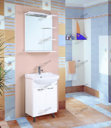 Тумба Onika КОРАЛЛ 60.10 с умывальником ERICA-60 КОРАЛЛ ОНИКА 231929