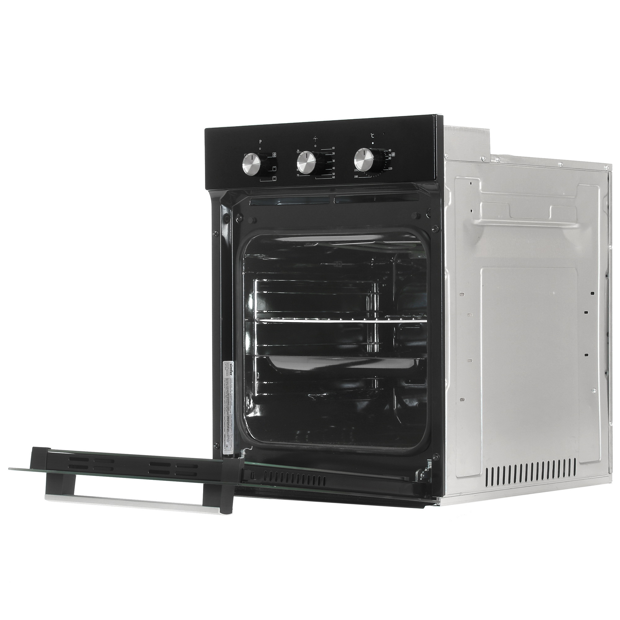8186936 Электрический духовой шкаф Simfer B4EB16016 черный STDN-0053712 - Вид №4