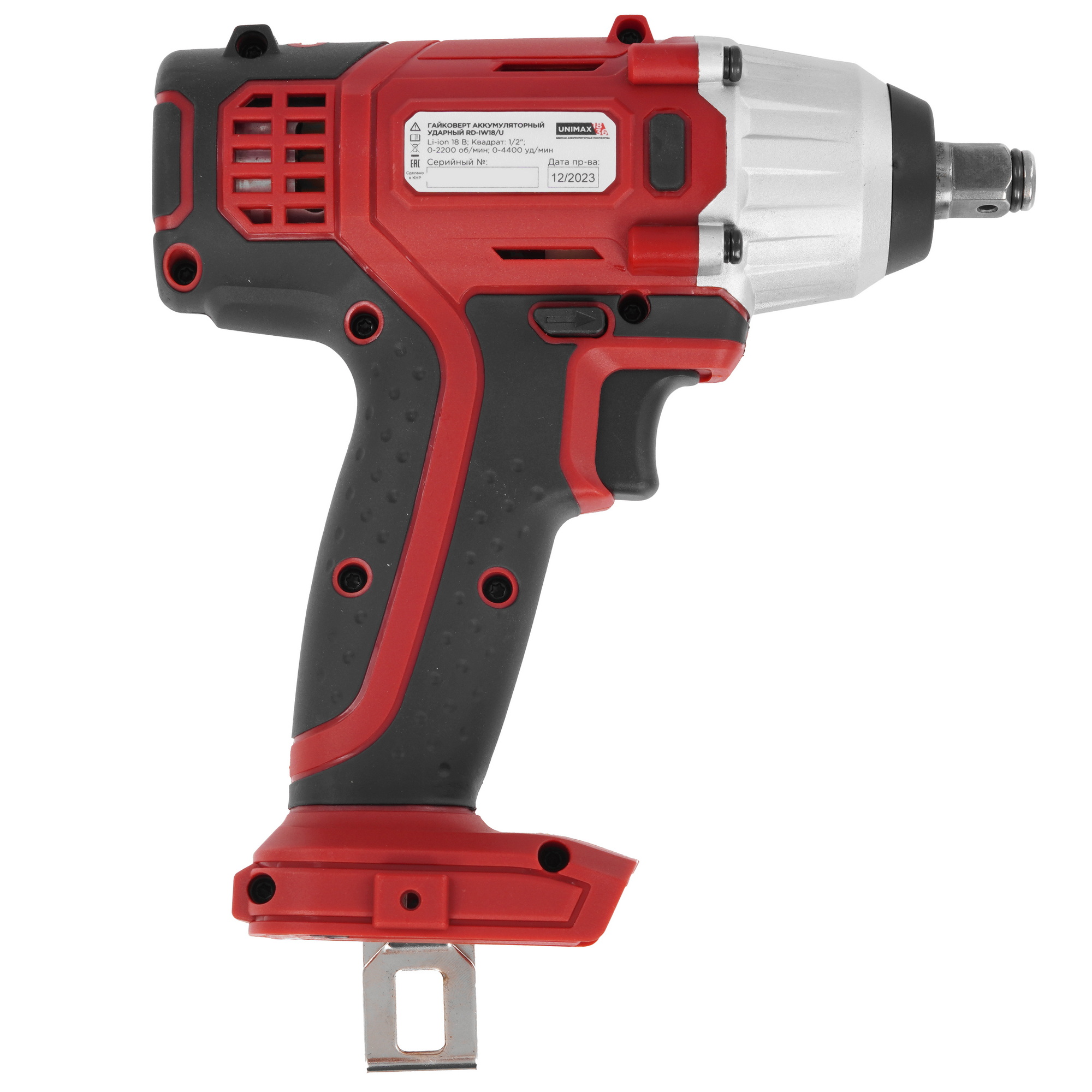 Гайковерт RedVerg RD-IW18/U UNIMAX 18/36  , Без ЗУ, Без АКБ 5486281 STDN-0005161 - Вид №1