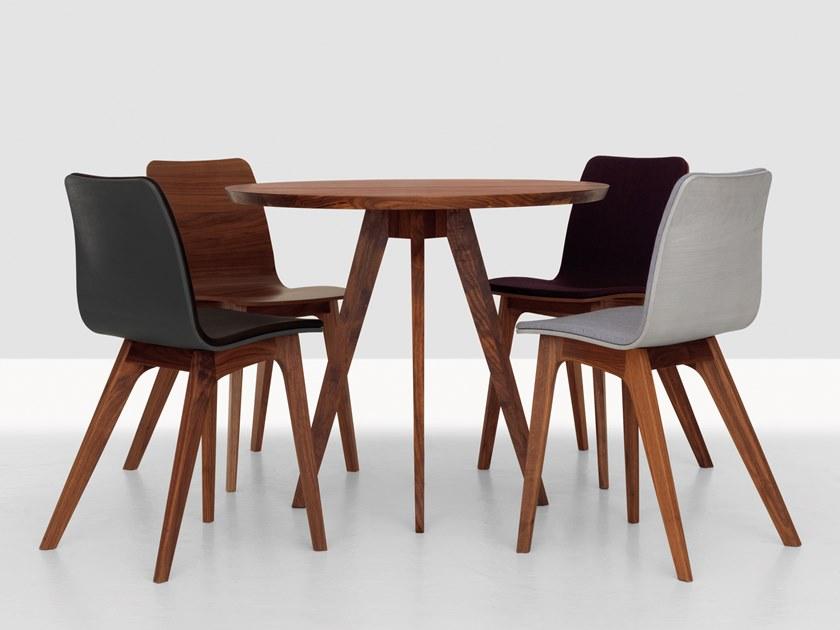 ZEITRAUM Круглый обеденный стол из массива дерева Cena sun-id-1510433 - Вид №4