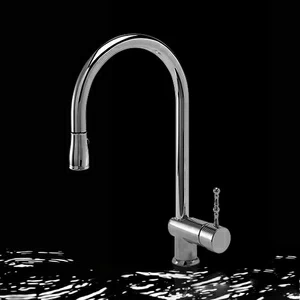 Смеситель однорычажный 7CLADE01 Geda Nextage Classic с поворотным изливом и душем