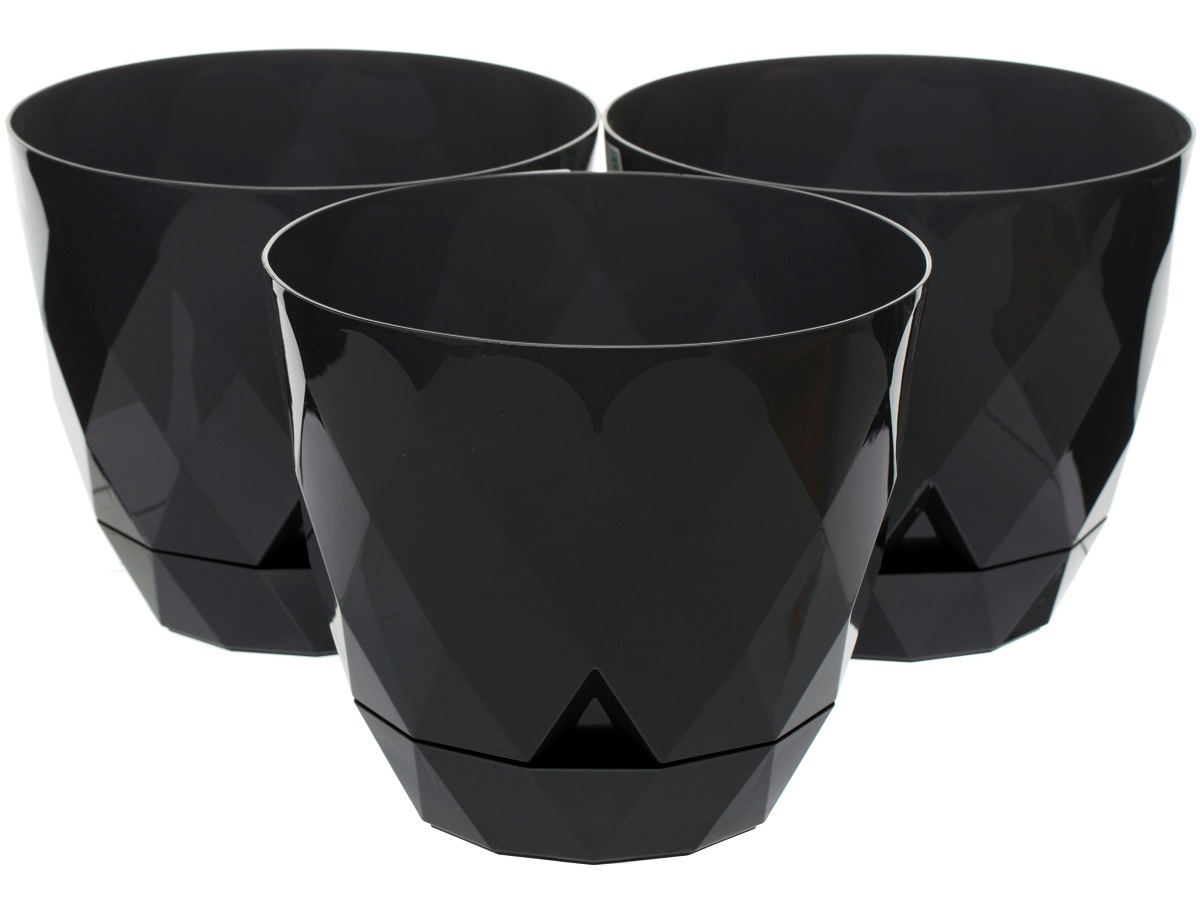 Горшок для цветов Rico 4.8L Anthracite NAVAKO 16031 - Вид №3