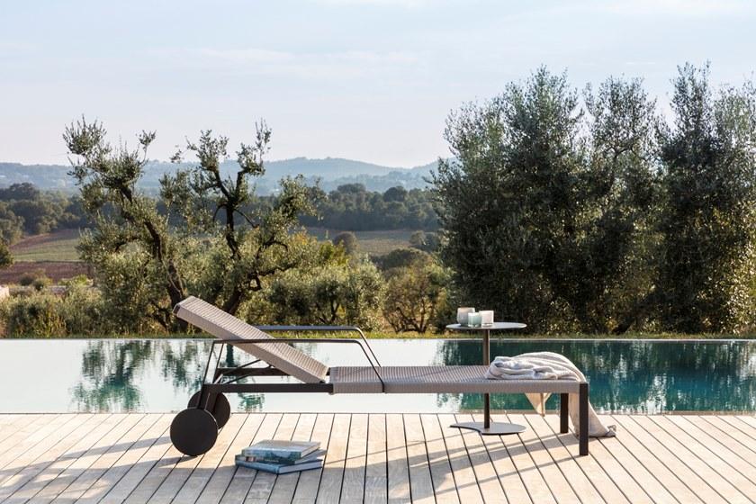 TRIBÙ Садовая кушетка Canax® с подлокотниками Nodi 01940 - Вид №2