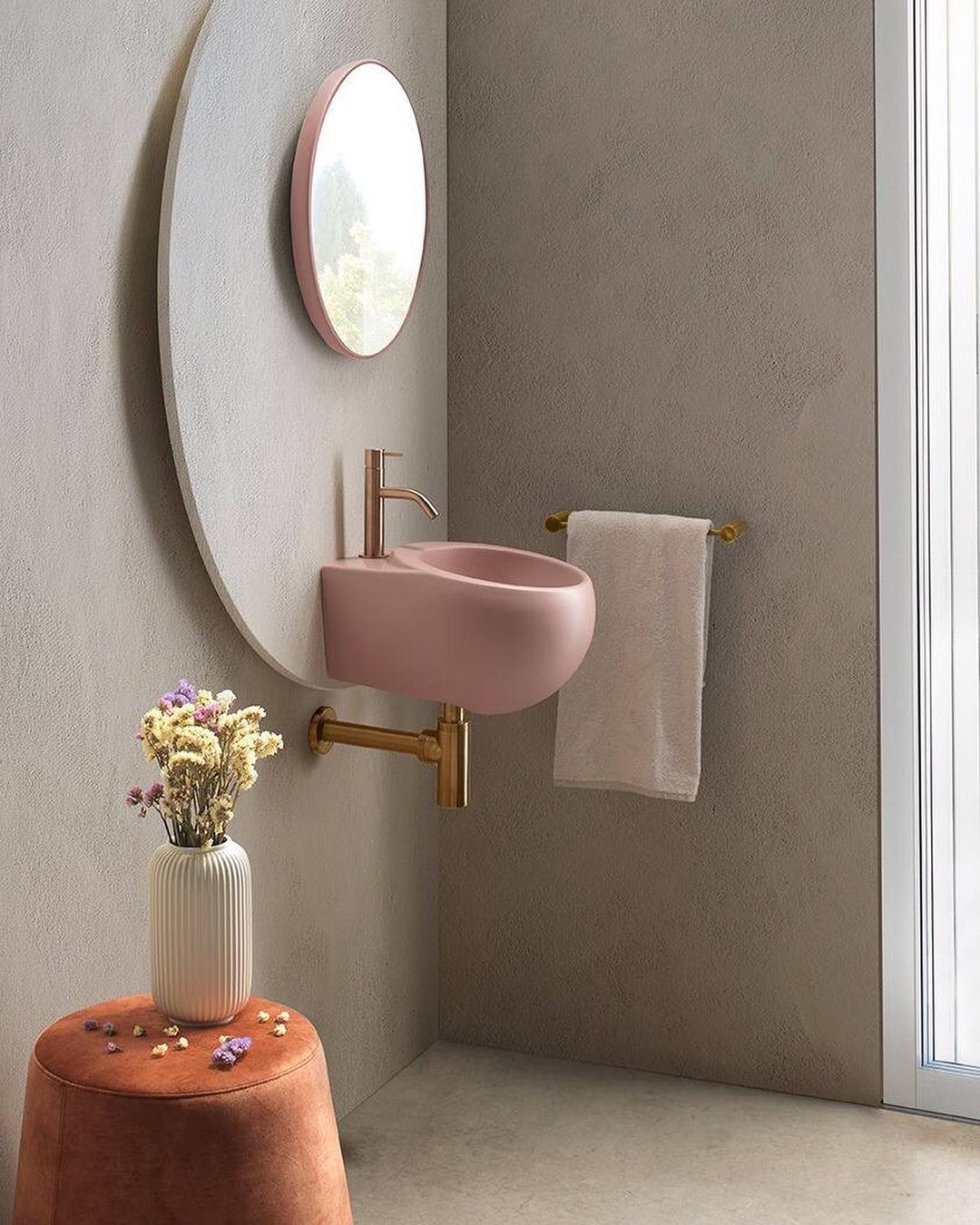 L312T0R1V1.100 Подвесная раковина круглая A. e T. Italia IDEA Белый глянцевый AeT ITALIA - Вид №3