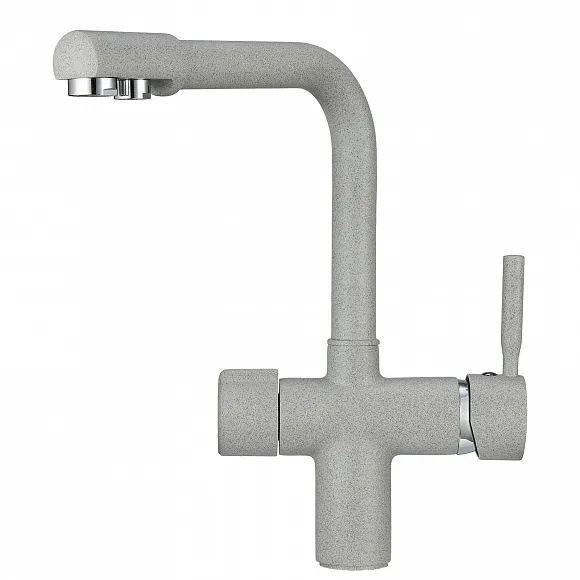 2088, БАЗАЛЬТ, СМЕСИТЕЛЬ КУХОННЫЙ GRANULA 2088-ST100 - Вид №1