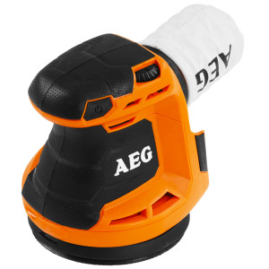 Эксцентриковая шлифмашинка AEG BEX18-125-0 PRO 18V  , Без ЗУ, Без АКБ 5481005
