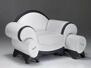 Mirabili Мягкое кресло с подлокотниками с подставкой для ног Miami swing