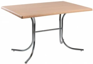 2574 Стол Rozana 120*80 Натуральный бук R-HOME