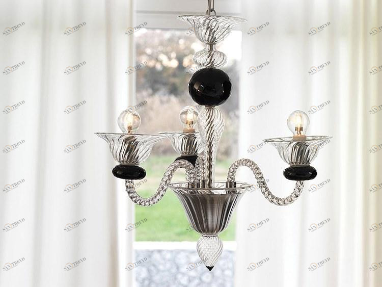 Cangini & Tucci Люстра из дутого стекла Twist sun-id-1474703