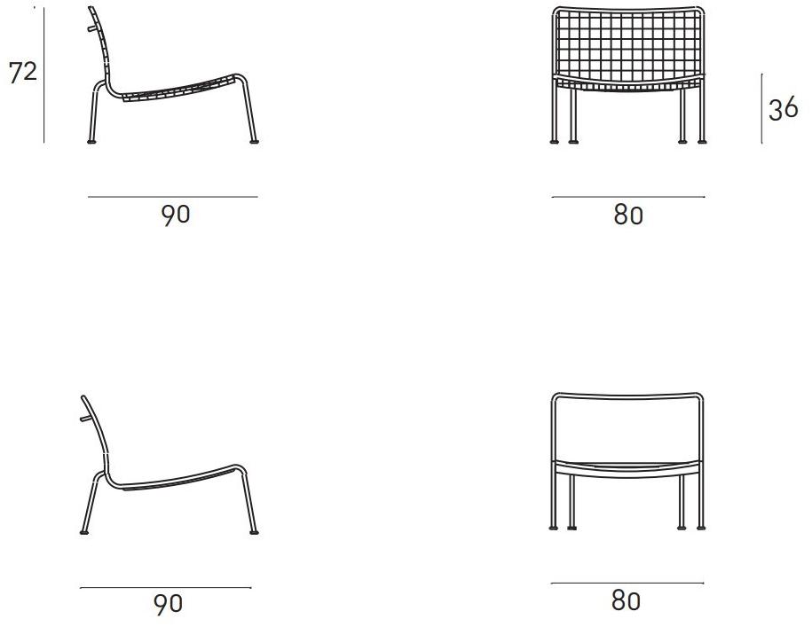 Living Divani Садовое кресло из кожи Frog sun-id-1366459 - Вид №4