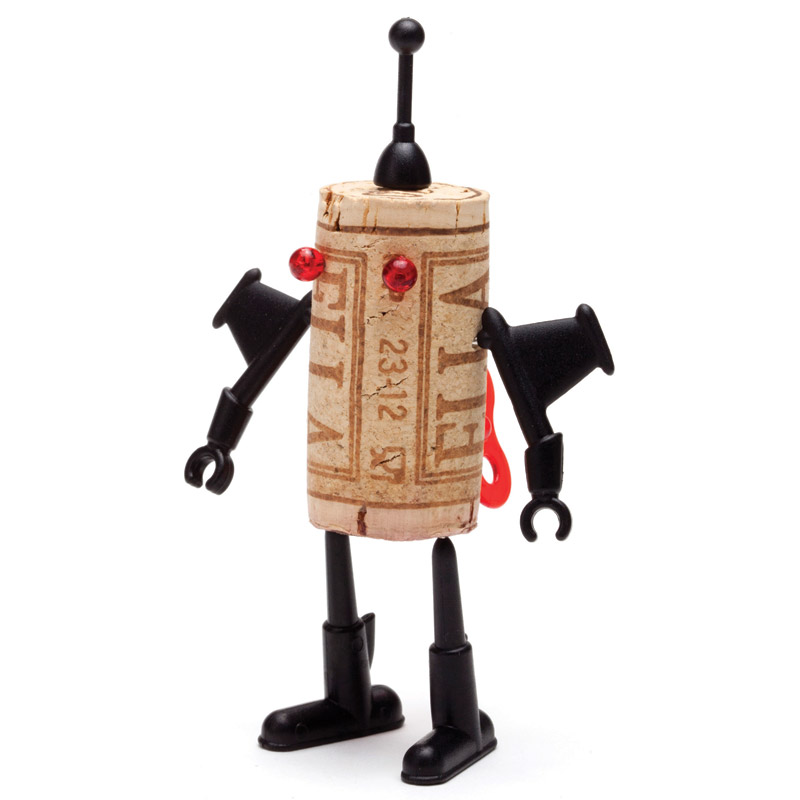 MB763 Декор для винной пробки robots юри Monkey Business 