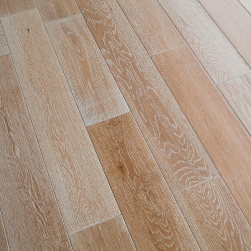 Массивная доска Magestik floor С покрытием Беленый () (400-1800)x180x20мм Дуб с брашью (Текстурированная) 400-1800х180 мм MGK Magestic floor 2600300189 - Вид №6