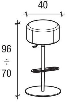 Sesta Табурет регулируемый по высоте Blog sun-id-1377873 - Вид №1