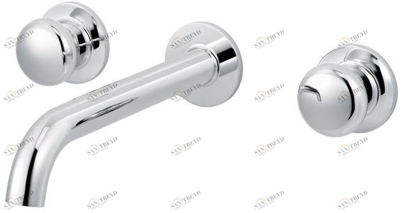 rvb Смеситель для умывальника настенный на 3 отверстия Deville 1955.--.50