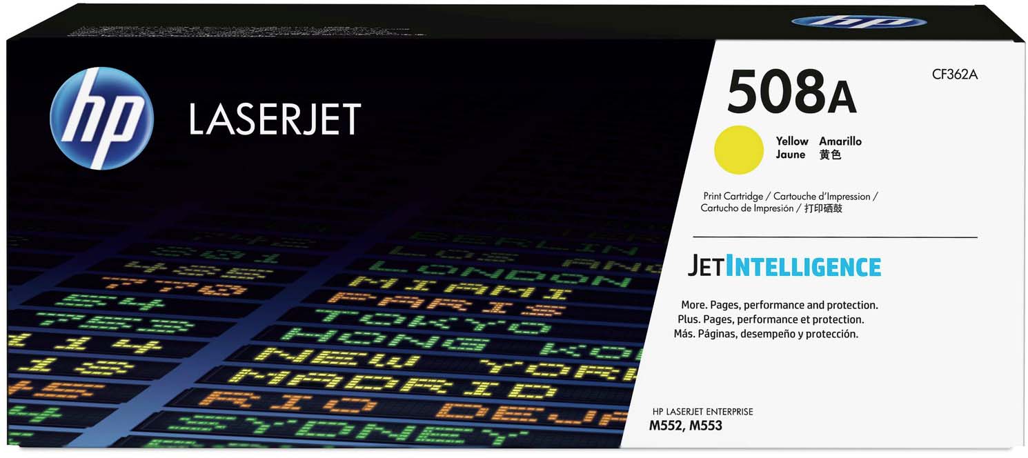 CF362A 508a yellow original laserjet toner cartridge HP Santreyd 