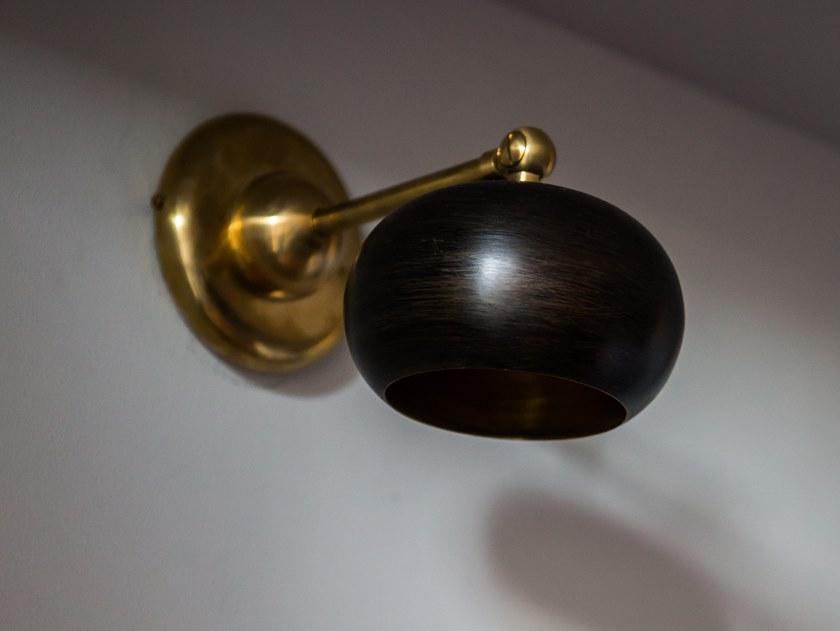 Il Bronzetto Настенный светильник из латуни с фиксированным кронштейном Gea Gea04 - Вид №1