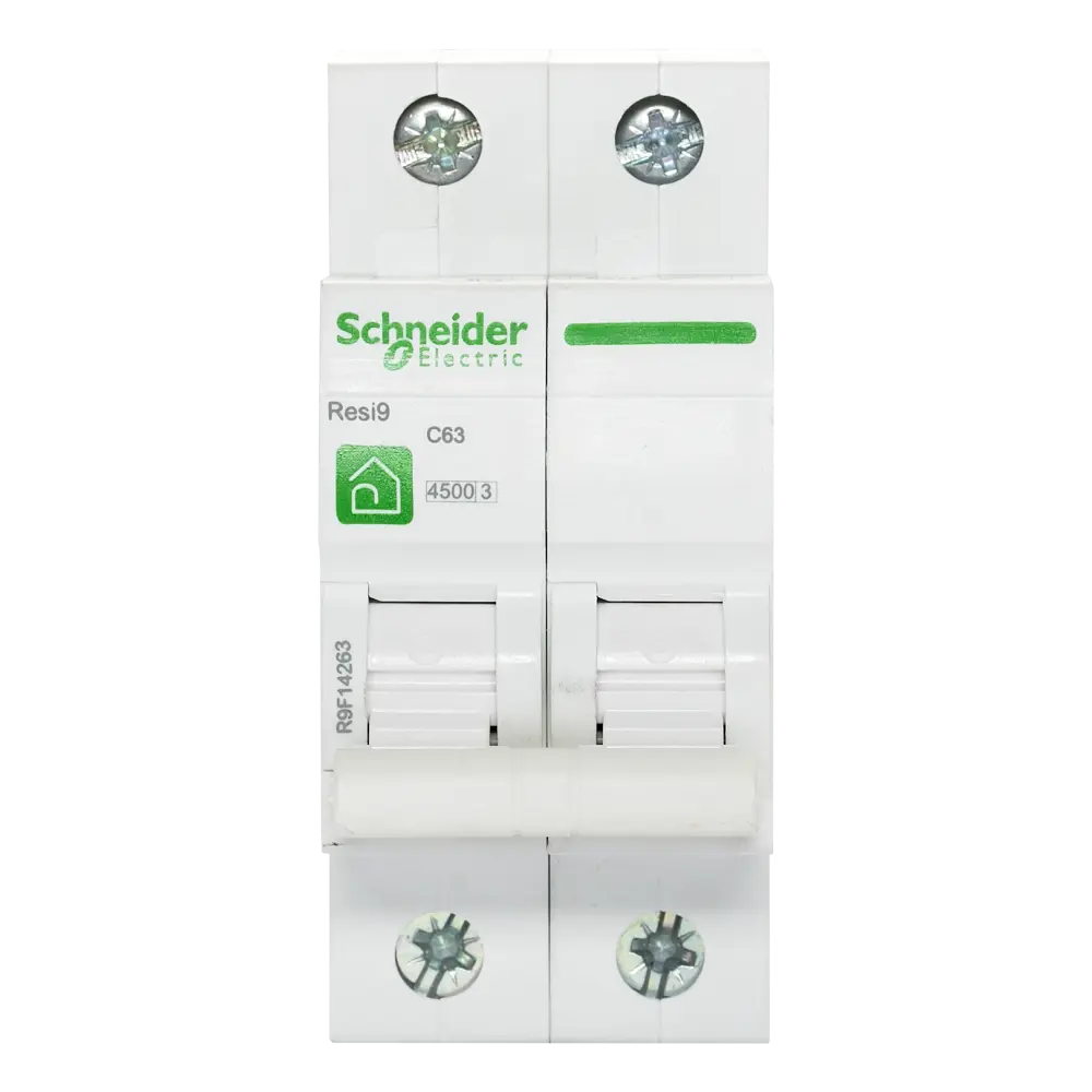 Автоматический выключатель Schneider Electric Resi9 2P C63 A 4.5 кА 16595310 STLM-2138465  - Вид №1