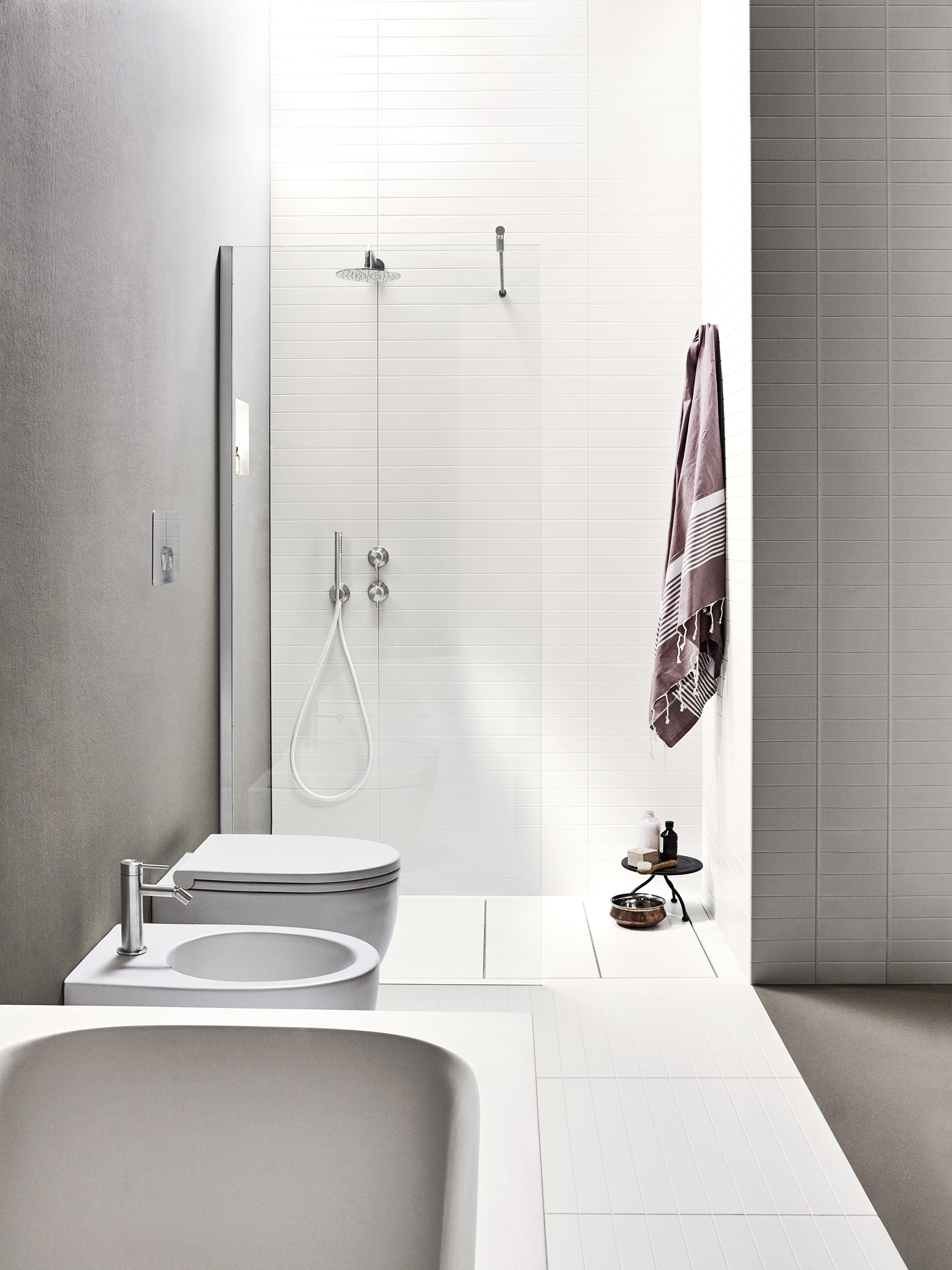 Rexa Design Душевая группа с термостатом с переключателем на 3 направления REXA-ST218  - Вид №1