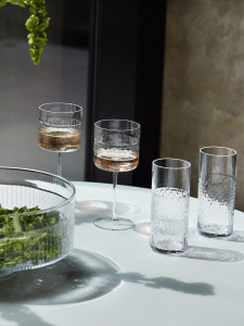 Набор цилиндрических стеклянных стаканов-400 мл