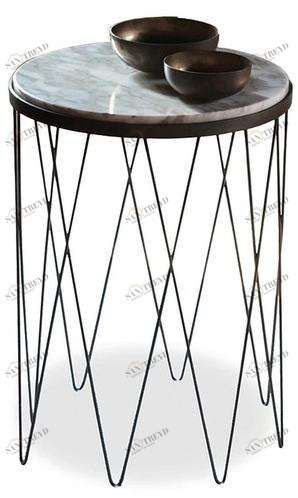 Vibieffe Круглый столик из мрамора 9500 9500104 