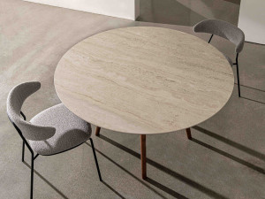 Круглый керамический стол