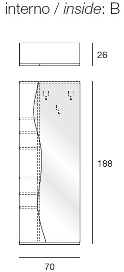 Pacini & Cappellini Прихожая мебель  5530  - Вид №5