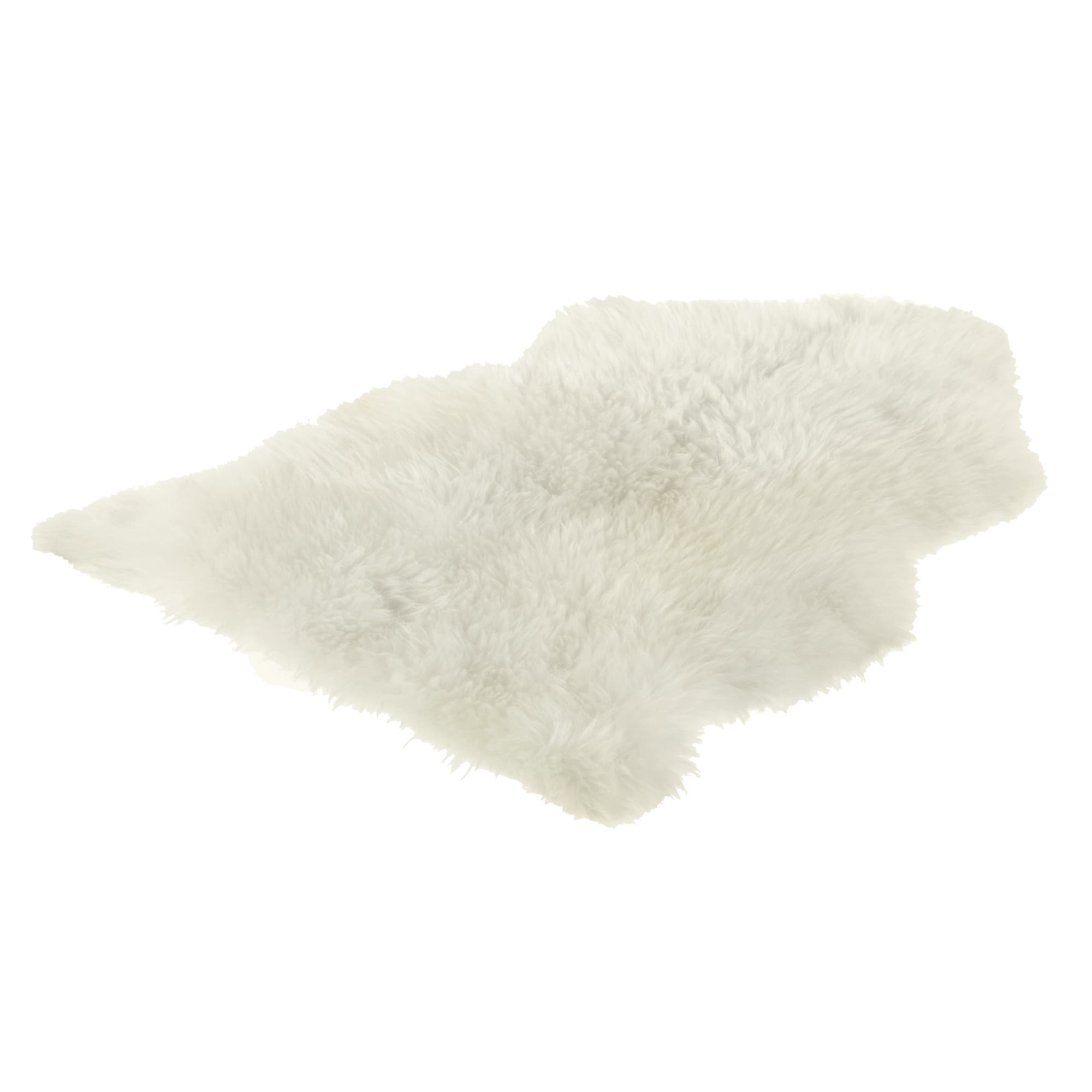 12732989 Шкура овечья одинарная 0.65х0.45 м цвет белый Santreyd  - Вид №1