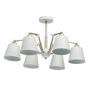 Потолочная люстра MW-Light Таун 6 691011906 белая MW-LIGHT ДИЗАЙНЕРСКИЕ, ТАУН 6 187990 Белый