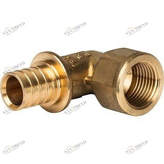 Угольник-переходник ВР 20x1/2" аксиальный для труб из сшитого полиэтилена STOUT SFA0006002012