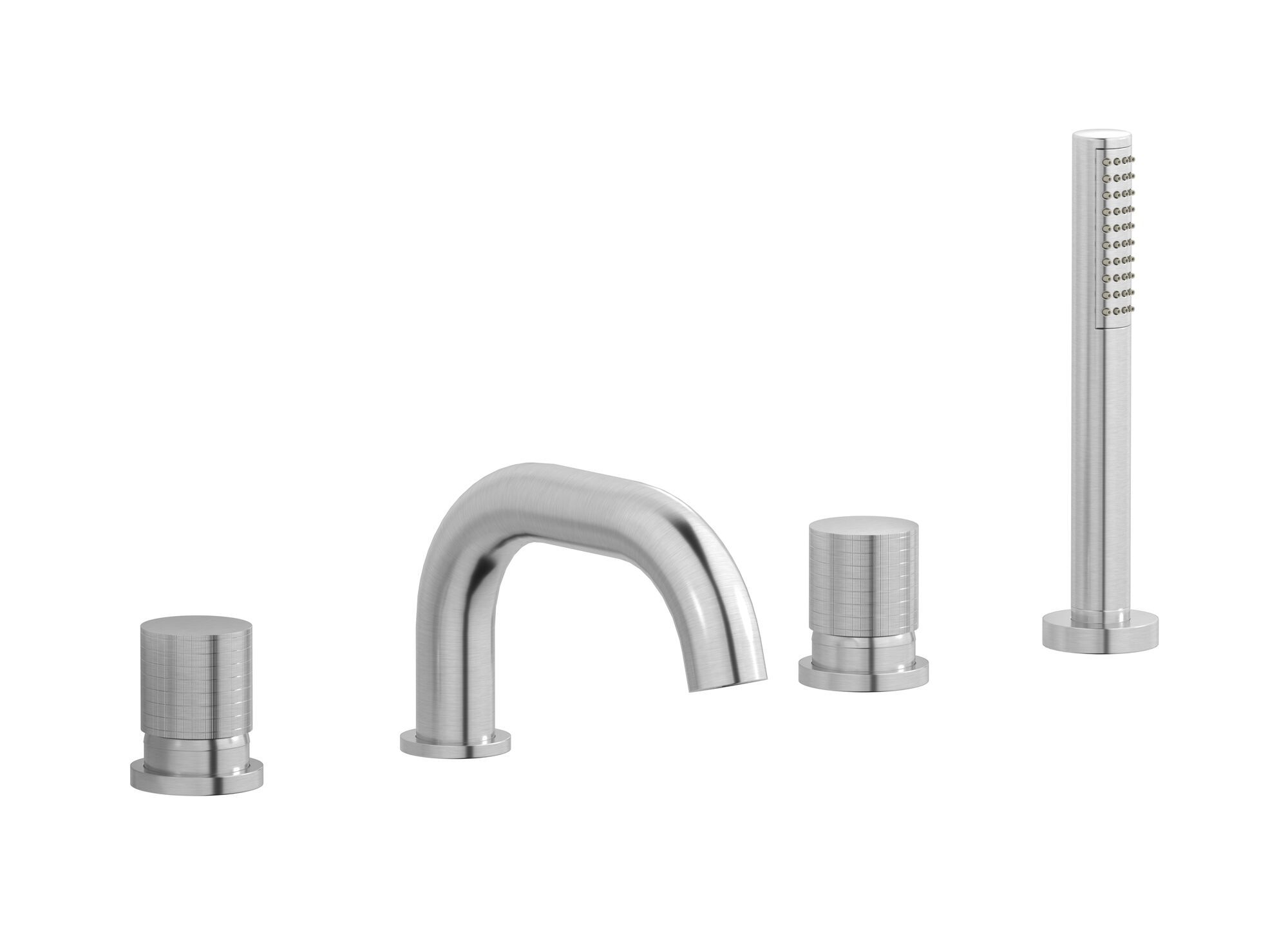 Смеситель для ванны с 4 отверстиями и ручным душем IB Gatsby ARCH-00091977 - Вид №8