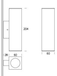 ONOK Lighting Настенный светильник из литого под давлением алюминия Cube sun-id-1478157 - Вид №1
