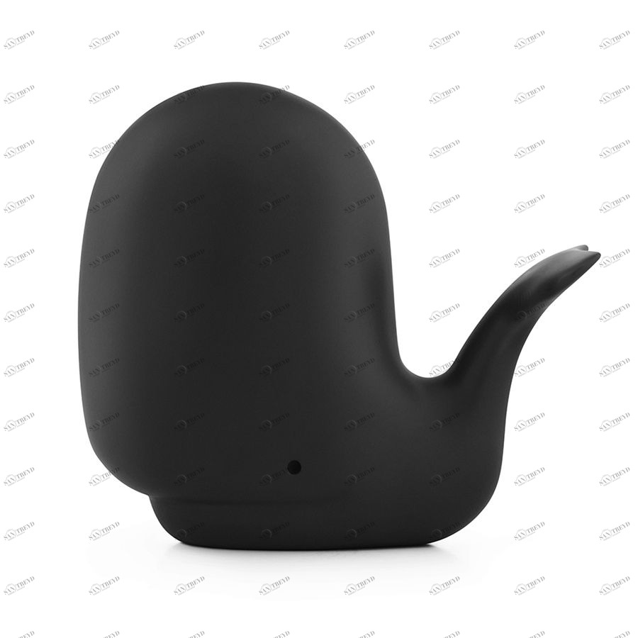 Фигура декоративная Happy Whale 9х14х16.5 см, черная Normann Copenhagen 100176