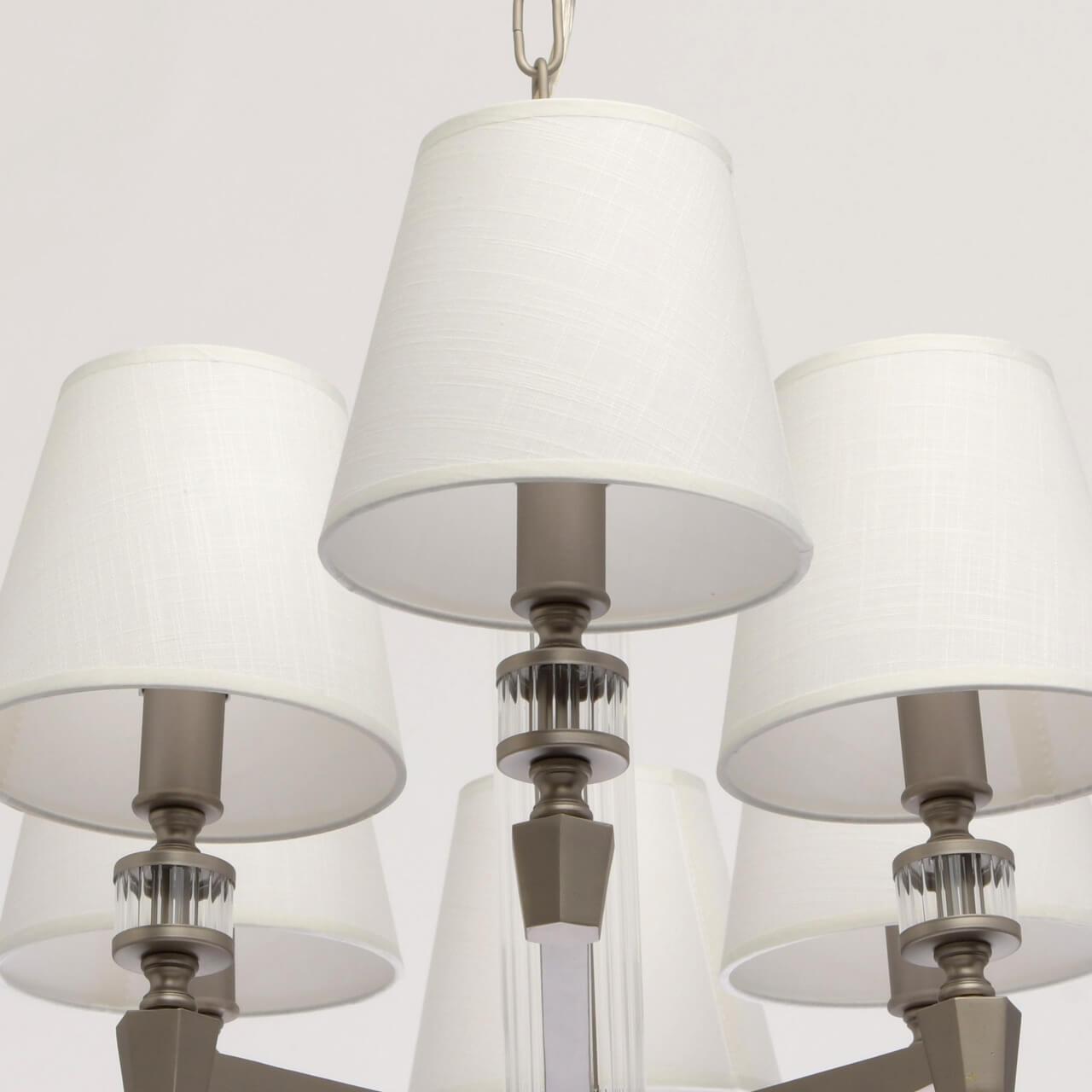 Подвесная люстра MW-Light Дэль Рей 8 700012912 MW-LIGHT ДИЗАЙНЕРСКИЕ, ДЭЛЬ РЕЙ 187734 Белый  - Вид №3