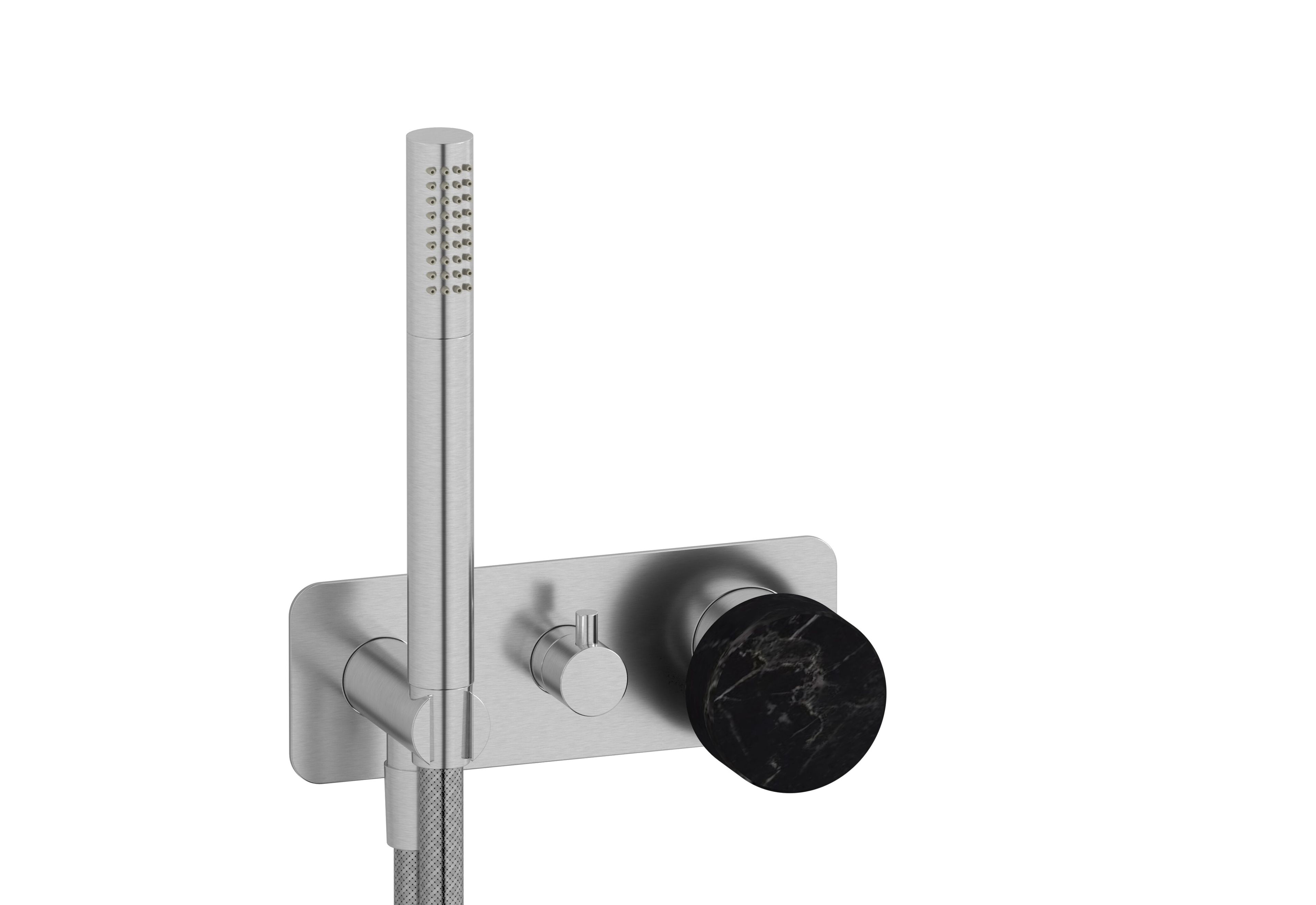 Смеситель для душа с 3 отверстиями из мрамора с ручным душем IB мрамор + мрамор Elle ARCH-00100766 - Вид №22