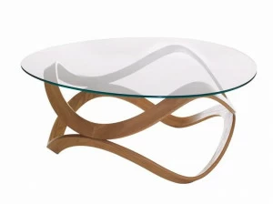 Karl Andersson Низкий круглый стеклянный журнальный столик