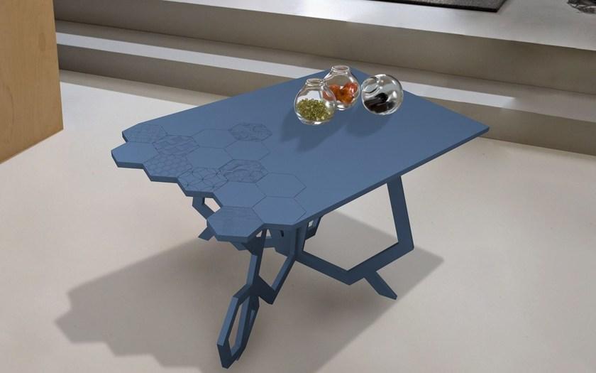 LAS Высокий прямоугольный журнальный столик для гостиной sun-id-1492259 - Вид №3