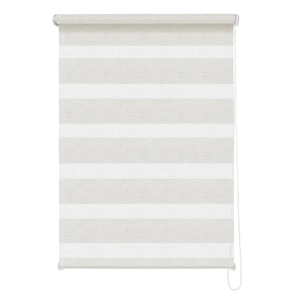 Штора рулонная день-ночь Valencia 80x160 см кремовая MIAMOZA Коллекция 2024г STLM-2069855