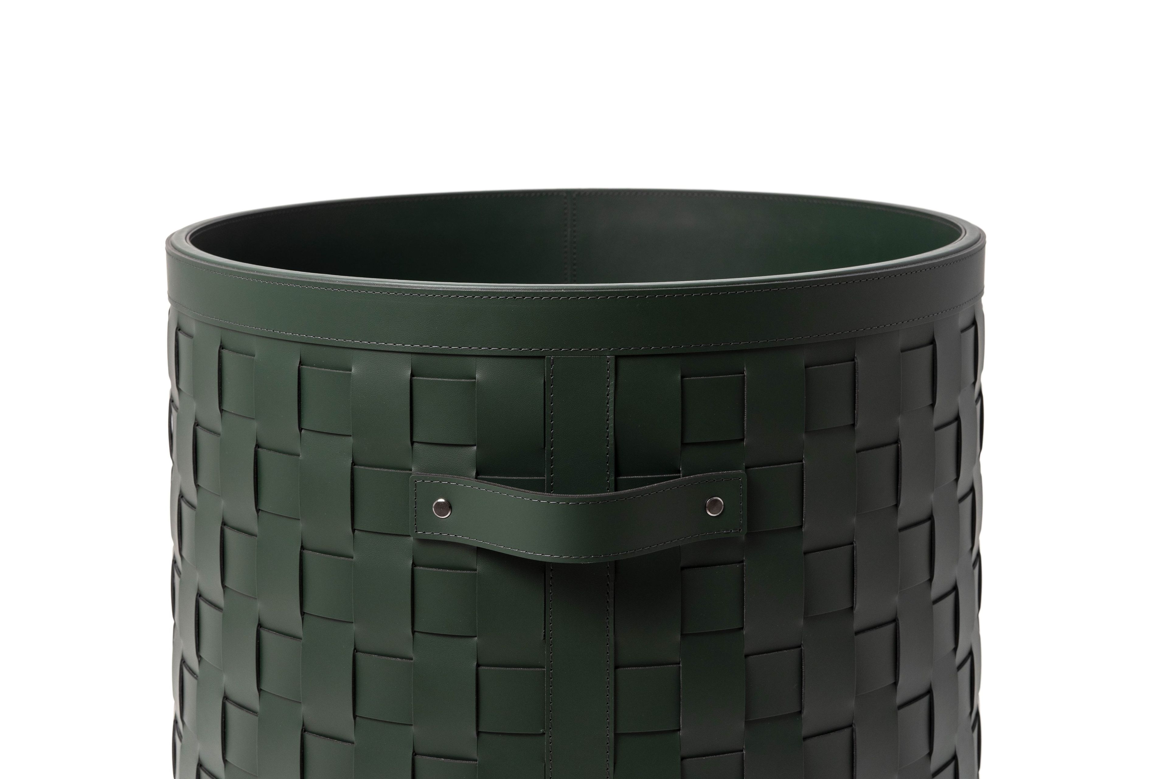 Регенерированный кожаный держатель журнала с колесами Pinetti DEMETRA ARCH-00117314 - Вид №2