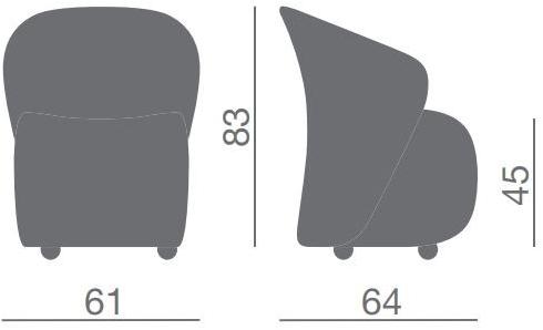 Kastel Кресло в коже по контракту sun-id-1492355 - Вид №5