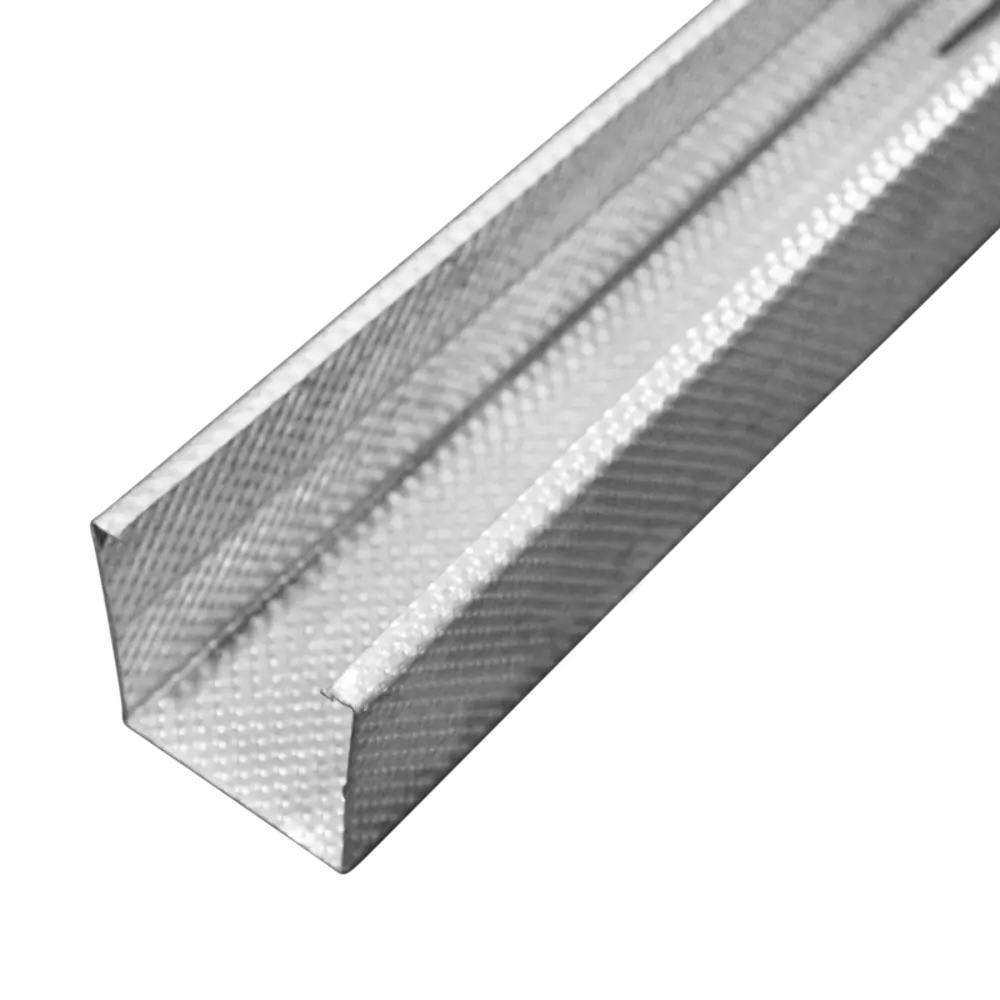 Профиль стоечный (ПС-2) Албес Strong рифленый 0.5 мм 50х50х3000 мм STLM-2006020