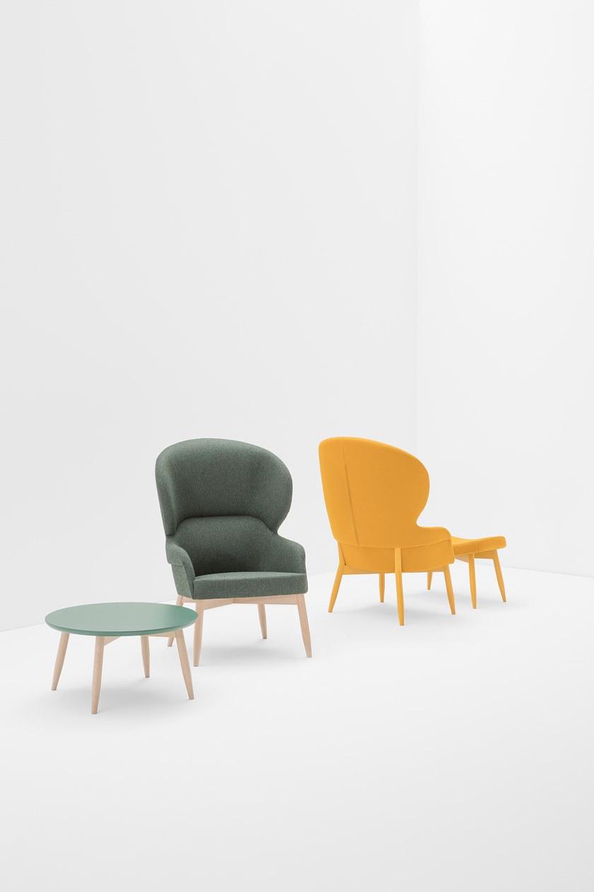 Billiani Круглый деревянный журнальный столик Spy 654 - Вид №2