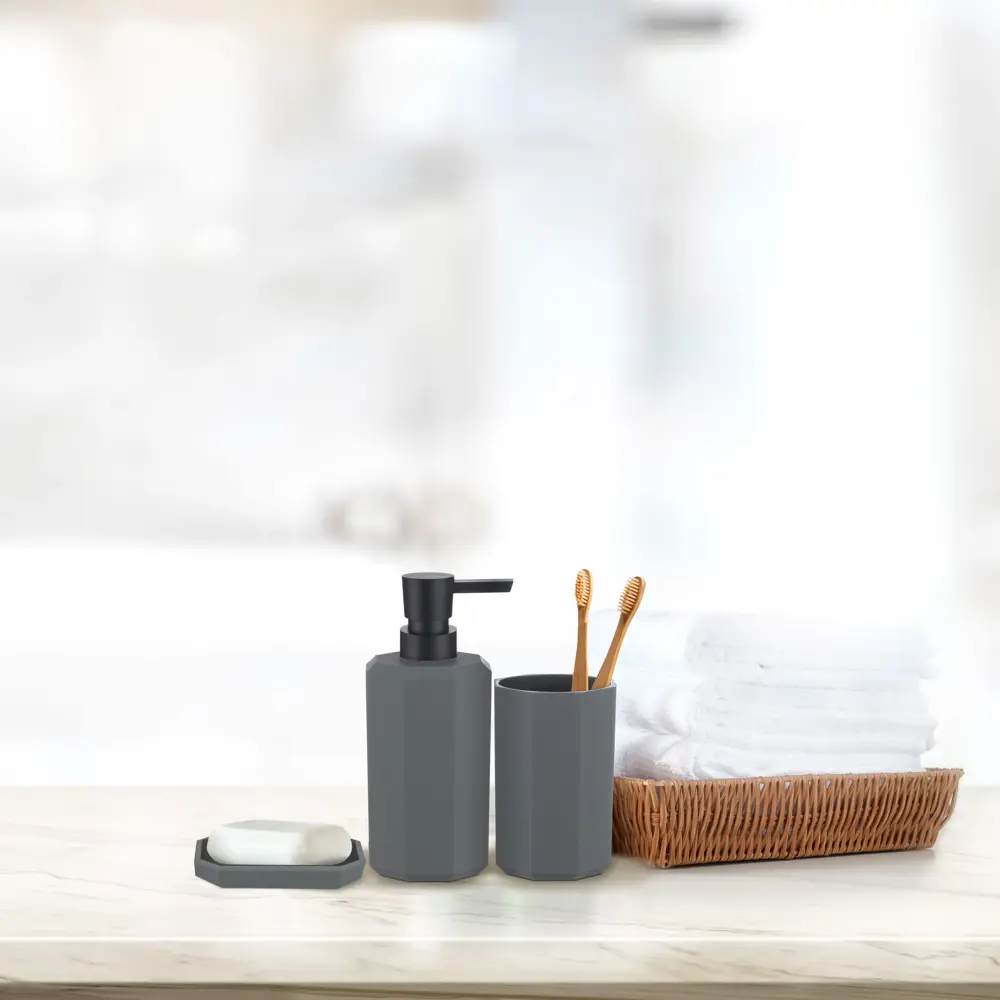 Дозатор для жидкого мыла Swensa Grid — стильный аксессуар для современной ванной 89350283 STLM-0982062 - Вид №1