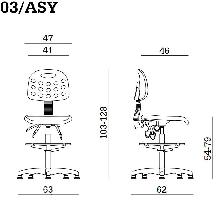 Linea Fabbrica Офисный стул из полиуретана с подставкой для ног Prema sun-id-1492055 - Вид №6