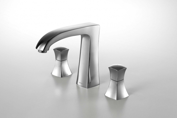 Смеситель врезной для ванны на три отверстия WHIRLPOOL F578112C-1 bravat - Вид №1