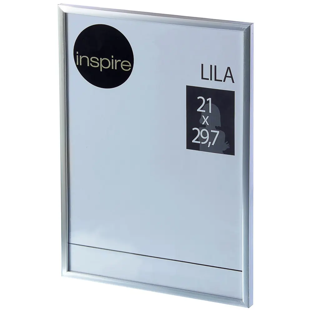 Рамка Inspire Lila 21x29.7 см цвет серебро STLM-2123708 - Вид №1