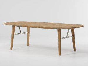 Складной садовый стол из тикового дерева