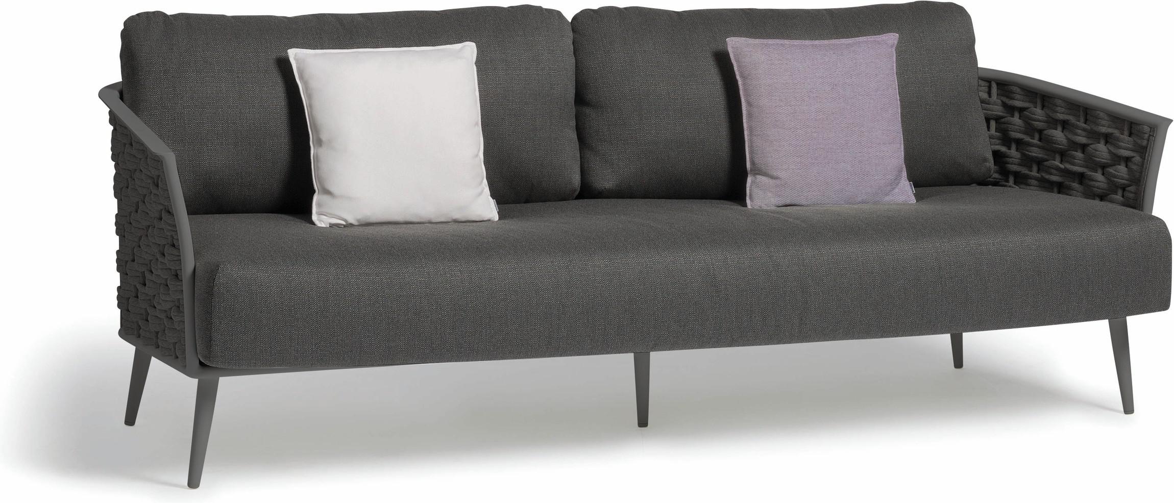 3-х мест.ная лава веревка 45мм антрацит Manutti Cascade MNST754